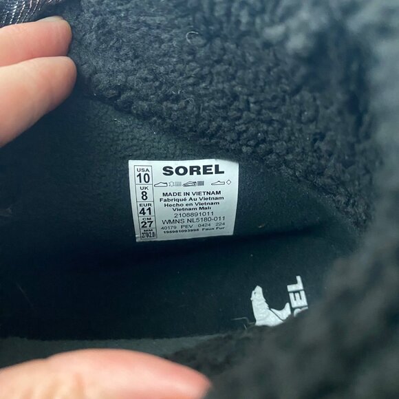 New Sorel Out N About IV Chillz Lux Waterproof High Top Boots Shoes - Picture 8 of 8